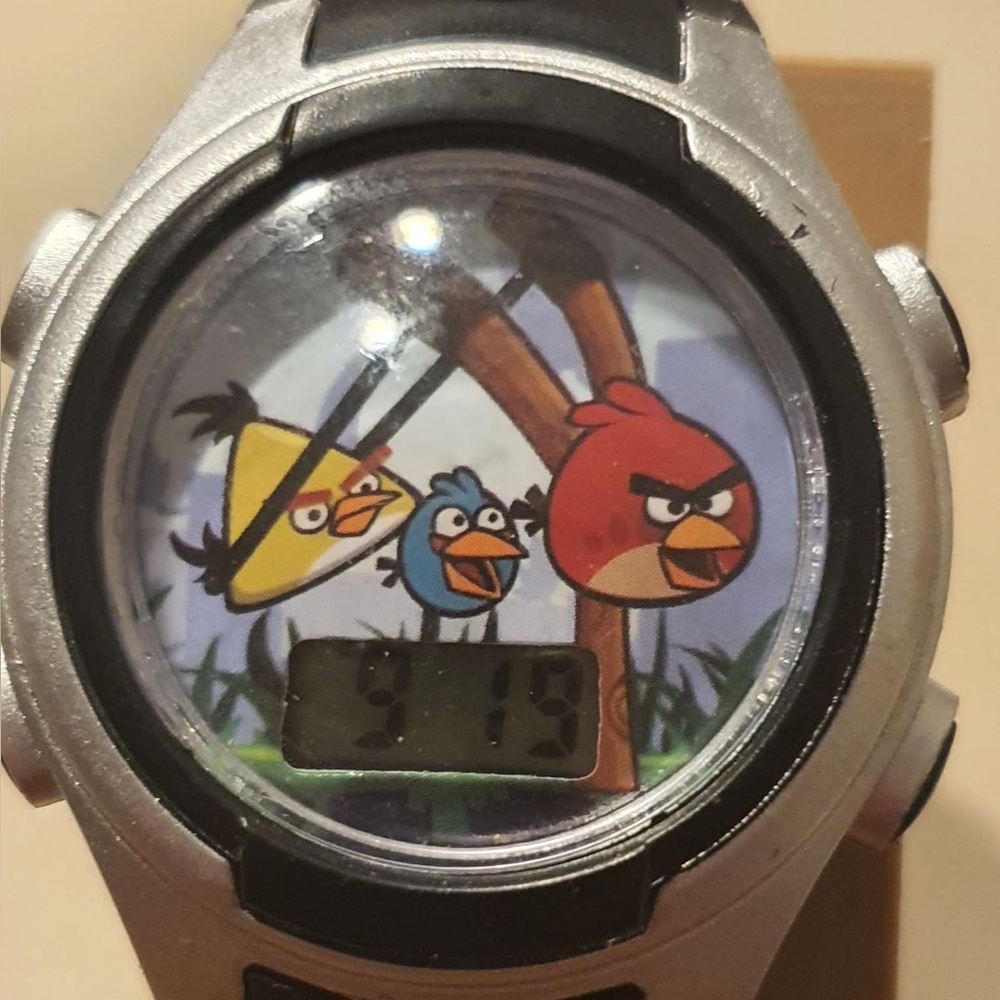 🦋10/$20🦋 Angry Birds LCD Digital Boy's Watch